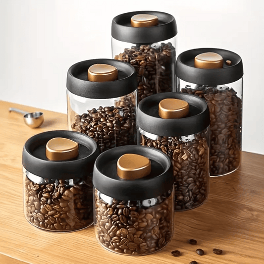 Press-Seal Glass Canisters