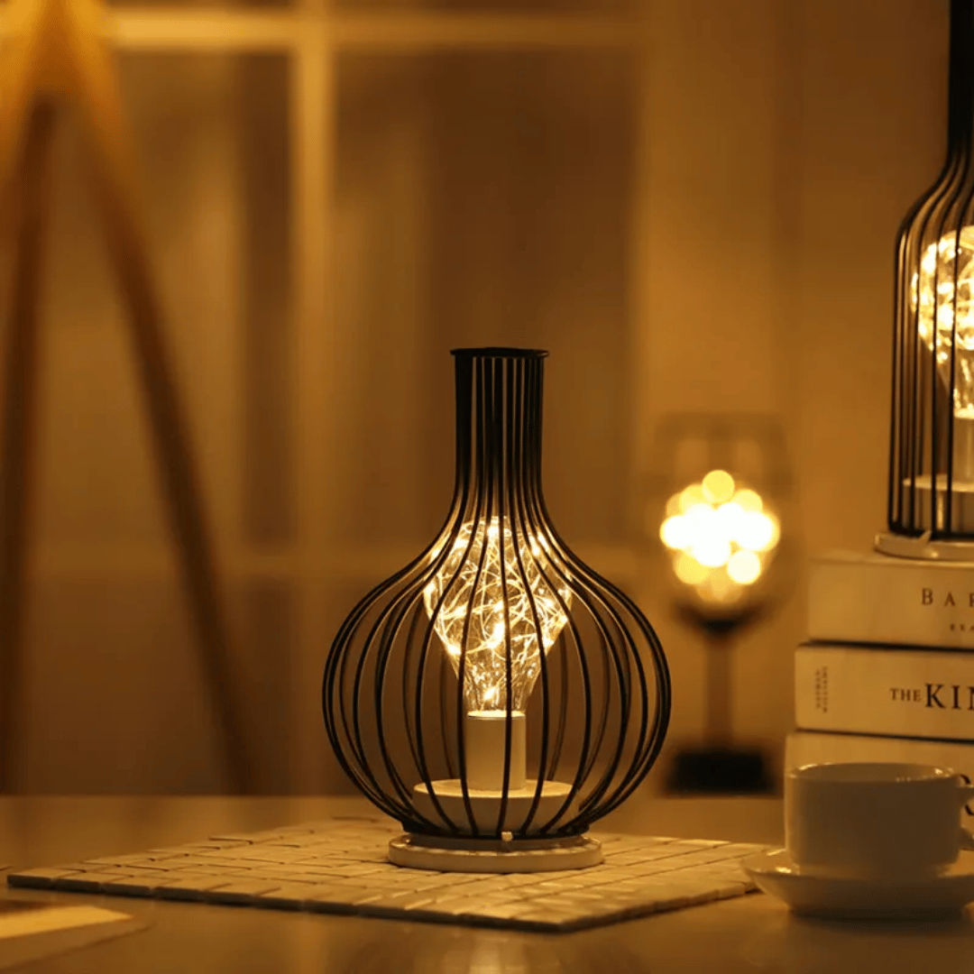 Radiant Glow Decanter Lamp