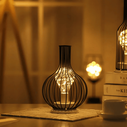 Radiant Glow Decanter Lamp