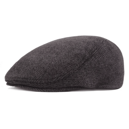 Herringbone Flat Cap