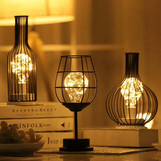 Radiant Glow Decanter Lamp