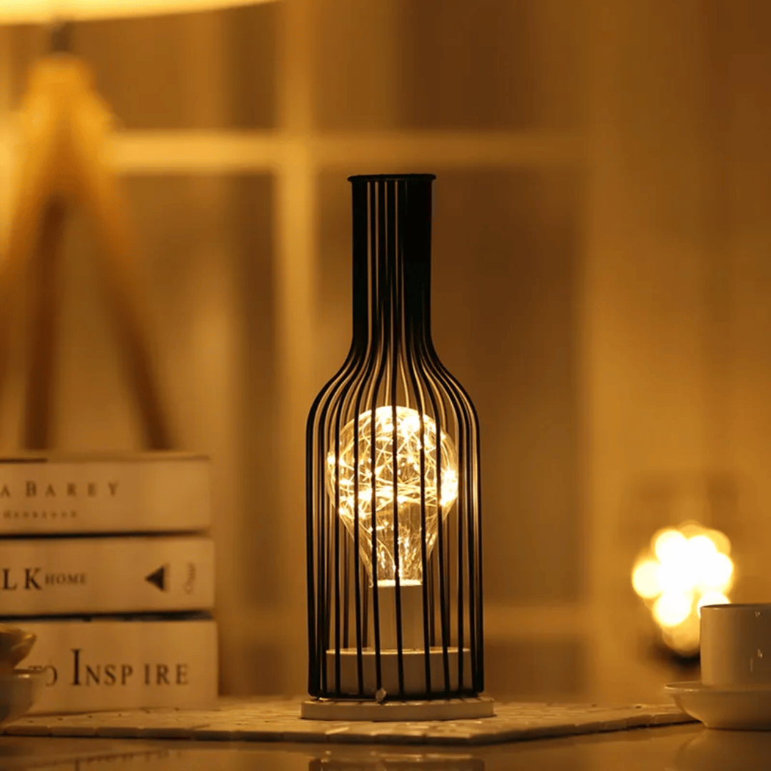 Radiant Glow Decanter Lamp