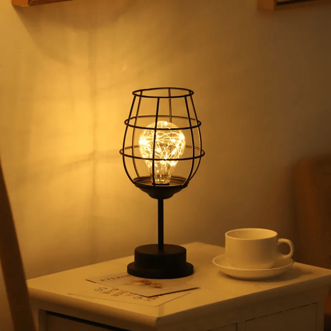 Radiant Glow Decanter Lamp